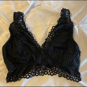 Black bralette